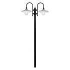 Lampione da Giardino in Alluminio a 1 o 2 o 3 Luci Design - Campobasso Viadurini