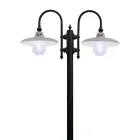 Lampione da Giardino in Alluminio a 1 o 2 o 3 Luci Design - Campobasso Viadurini