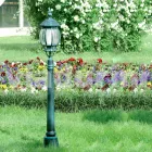 Lampione da giardino in alluminio pressofuso made in Italy, Anika Viadurini