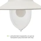 Lampione Giardino a 3 Luci in Alluminio Realizzato in Italia - Cassandra Viadurini