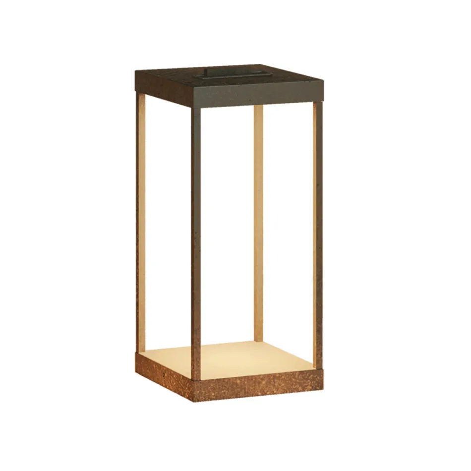 Lanterna da Esterno Realizzata in Ottone Made in Italy - Soleggiato Viadurini