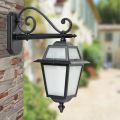 Lanterna Outdoor Realizzata in Alluminio Antracite e Vetro Made in Italy - Elric