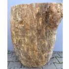 Lavabo a colonna di design in pietra naturale Ley, fatto a mano Viadurini