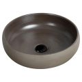 Lavabo Bagno da Appoggio in Argilla Tornito a Mano Made in Italy - Diego 