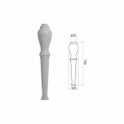 Lavabo con Gambe o Senza in Ceramica L 110cm, di Design Avise Viadurini