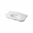 Lavabo con Gambe o Senza in Ceramica L 110cm, di Design Avise Viadurini