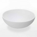 Lavabo da Appoggio Circolare di Design Moderno in Resina Made in Italy – Cavan