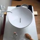 Lavabo da appoggio design di tendenza in ceramica made Italy Animals  Viadurini