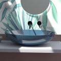 Lavabo da Appoggio in Ceramica Lucida o Opaca Made in Italy - Ferry