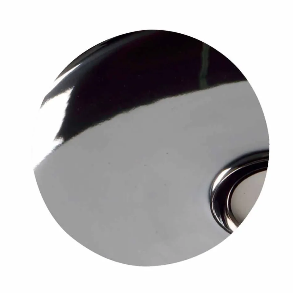 Lavabo da appoggio in ceramica moderno made in Italy, Gaiola Viadurini