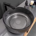 Lavabo da Appoggio in Vetro Veneziano Resinato e Verniciato - Excelsior
