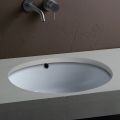 Lavabo da Incasso Sottopiano in Ceramica dal Design Classico - Papavero