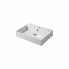 Lavabo Monoforo da Appoggio o Parete in Ceramica Colarata Leivi Viadurini