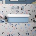 Lavabo per il Bagno Soprapiano Forma Rettangolare in Ceramica - Holly