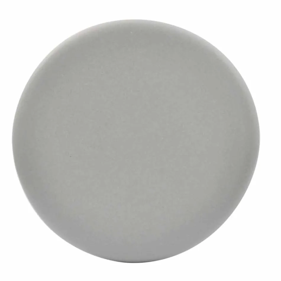 Lavabo rotondo da appoggio in ceramica bianca o colorata Star Round50 Viadurini