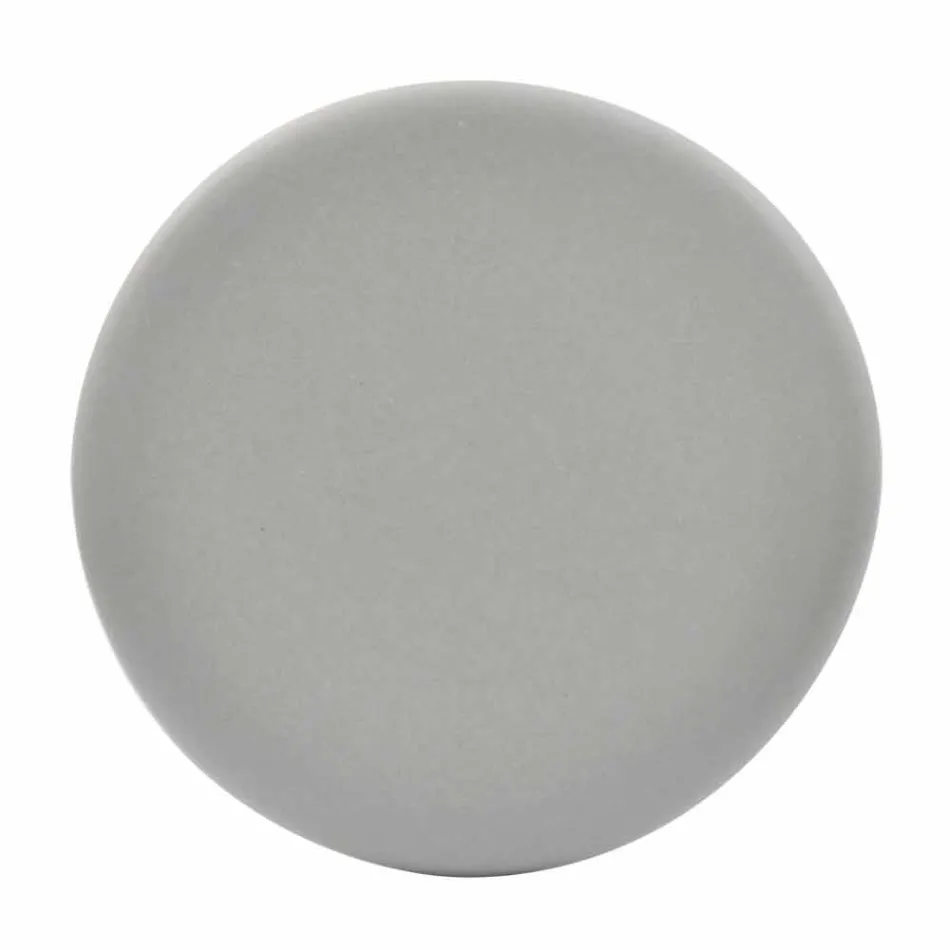 Lavabo rotondo da appoggio in ceramica design moderno Star Round 40 cm Viadurini