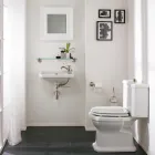 Lavamani Sospeso in Ceramica di Design Vintage, Made in Italy – Nausica Viadurini