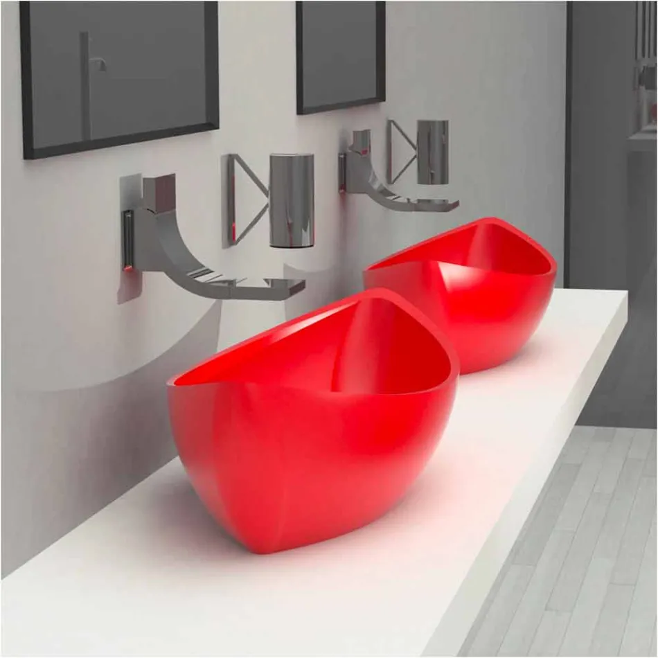 Lavandino Design in Adamantx® Sashimi Made in Italy Viadurini