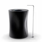 Lavandino freestanding a colonna moderno prodotto in Italia, Siracusa Viadurini