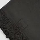 Lenzuolo Letto Matrimoniale in Lino con Pizzo Poema, 3 Finiture - Dulcis Viadurini