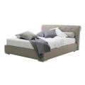 Letto con Contenitore Matrimoniale in Ecopelle o Tessuto Made in Italy – Bambola