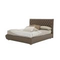 Letto Matrimoniale Classico con Box in Tessuto o Ecopelle Made in Italy – Libano