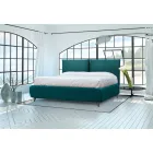 Letto Matrimoniale con Contenitore Opzionale e Piedini Made in Italy - Birba Viadurini