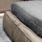 Letto Matrimoniale con Rete e Contenitore Opzionale Made in Italy - Ribelle Viadurini