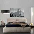 Letto Matrimoniale con Rete e Contenitore Opzionale Made in Italy - Ribelle Viadurini