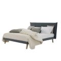 Letto Matrimoniale Design di Lusso in Ecopelle o Tessuto Made in Italy – Generus