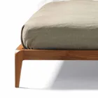 Letto matrimoniale di design con testata imbottita Leilo, 160x200 cm Viadurini