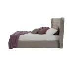 Letto Matrimoniale di Lusso con Box e Testata Capitonnè Made in Italy – Papero Viadurini