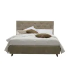 Letto Matrimoniale di Lusso Imbottito con Box Contenitore Made in Italy – Torn Viadurini