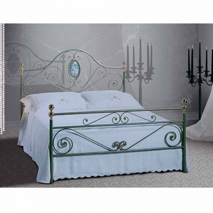 Letto Matrimoniale in Ferro Battuto Altea Viadurini