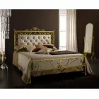 Letto Matrimoniale in Ferro Battuto Giglio Viadurini
