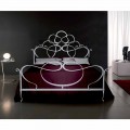Letto Matrimoniale in Ferro Battuto Malva