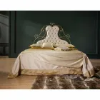 Letto Matrimoniale in Ferro Battuto Paride Viadurini