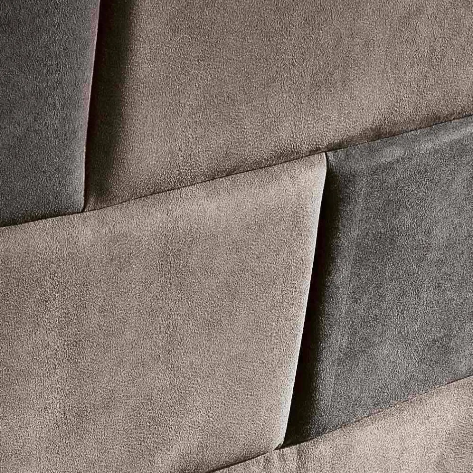 Letto matrimoniale moderno con box contenitore 160x190/200 cm Gin Viadurini