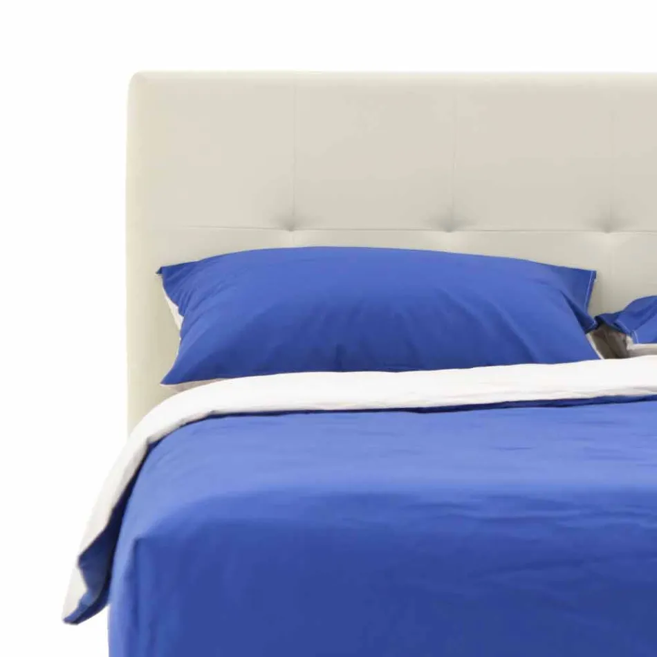 Letto Matrimoniale Moderno con Piedini in Polipropilene Made in Italy - Patos Viadurini