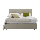 Letto Matrimoniale Moderno di Lusso con Box Contenitore Made in Italy – Orfei Viadurini