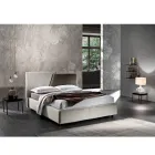 Letto Matrimoniale Moderno Imbottito Design Trapuntato o Liscio - Aftamo Viadurini