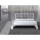 Letto Singolo in Ferro Battuto Dioniso Viadurini