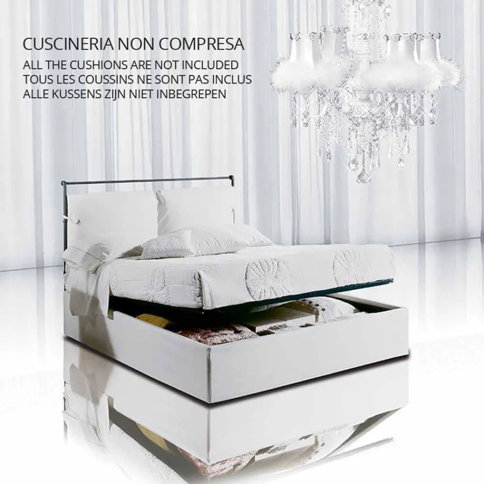 Letto Singolo in Ferro Battuto Efesto Viadurini
