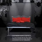 Letto Singolo in Ferro Battuto Febo Viadurini