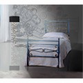 Letto Singolo in Ferro Battuto Topazio