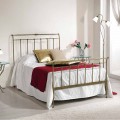 Letto una piazza e mezzo ferro battuto pieno Kelly made in Italy