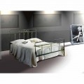 Letto Una Piazza e Mezzo in Ferro Battuto Pan