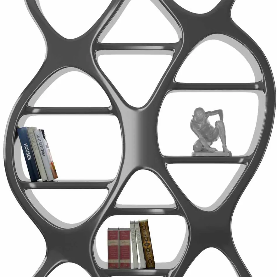 Libreria da terra design moderno in Adamantx® DNA  Viadurini