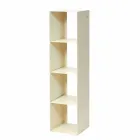 Libreria da Terra Moderna Ferro Nero, Rosso, Bianco o Grigio Made in Italy – Pls Viadurini