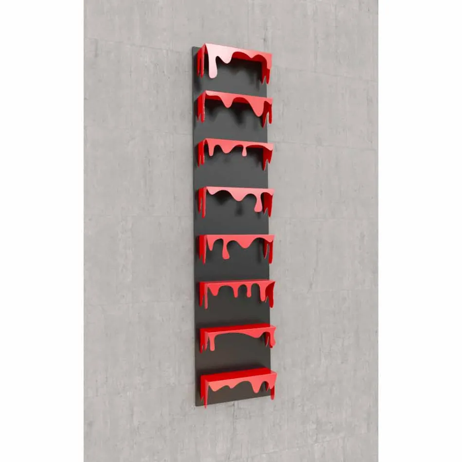 Libreria Design Kolata 50x127 (8 Ripiani) Mabele Viadurini